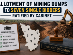 Allotment of mining dumps to seven single bidders ratified by cabinet