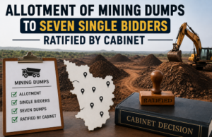 Allotment of mining dumps to seven single bidders ratified by cabinet