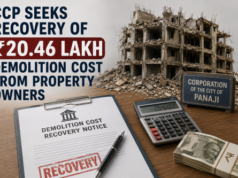 CCP seeks recovery of ₹20.46 lakh demolition cost from property owners