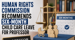 Human Rights Commission recommends six-month child care leave for professor