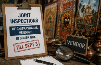 Joint inspections of Chitrashalas, vendors in South Goa till Sept 3