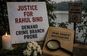 Rahul Bind’s family protests, demands Crime Branch probe into drowning