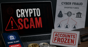 Canacona man duped into crypto scam; bank accounts frozen over diverted cyber fraud funds