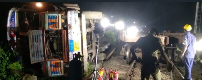 Ro-Ro wagon derails at Verna on Konkan Railway Route