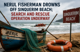 Nerul fisherman drowns off Sinquerim beach; search and rescue operation underway