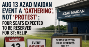 Aug 13 Azad Maidan event a ‘gathering’, not ‘protest’ ; four seats expected to be reserved for ST: Velip