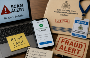 Assolna man duped of ₹1.49 lakh by fraudster posing as GCZMA official