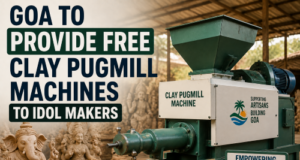 Goa to Provide Free Clay Pugmill Machines to Idol Makers