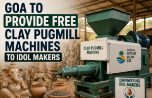 Goa to Provide Free Clay Pugmill Machines to Idol Makers