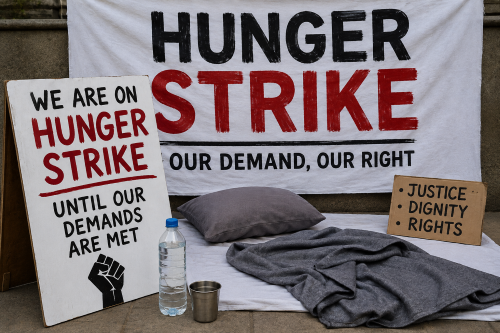 hunger strike