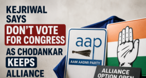 Kejriwal says don’t vote for Congress as Chodankar keeps alliance option open