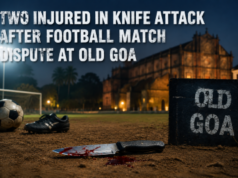 Two injured in knife attack after football match dispute at Old Goa