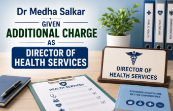 Dr Medha Salkar Given Additional Charge as Director of Health Services