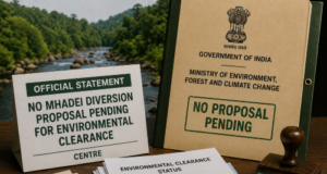 No Mhadei diversion proposal pending for environmental clearance: Centre