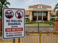 No rallies, dharnas within 500 metres of Goa Assembly during session
