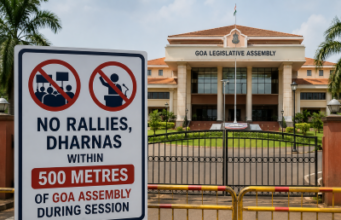 No rallies, dharnas within 500 metres of Goa Assembly during session