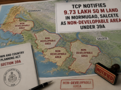 TCP notifies 9.73 lakh sq m land in Mormugao, Salcete as Non-Developable Areas under 39A