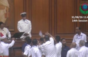 Opposition storms Well over disallowing of questions on No Development Areas