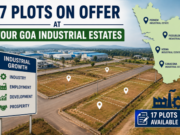 17 plots on offer at four Goa industrial estates in Goa