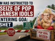 CM has instructed to seize of POP Ganesh idols entering Goa: Shet