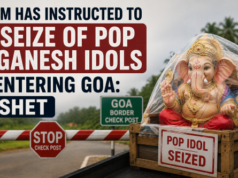 CM has instructed to seize of POP Ganesh idols entering Goa: Shet
