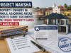 Project Naksha :Property owners in Panaji, adjoining areas asked to submit documents for Urban Property Cards by August 31