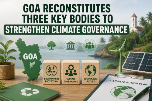 Goa reconstitutes three key bodies to strengthen climate governance