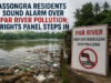 Assonora residents sound alarm over Par River pollution; Rights panel steps in