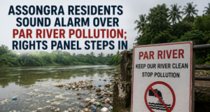 Assonora residents sound alarm over Par River pollution; Rights panel steps in