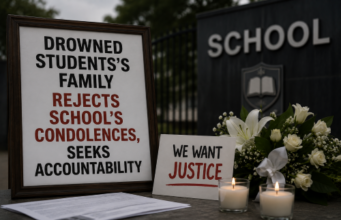 Drowned students’s family rejects school’s condolences, seeks accountability