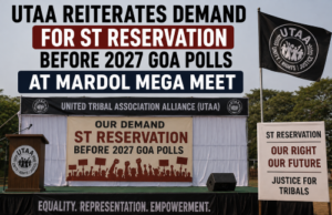 UTAA reiterates demand for ST reservation before 2027 Goa polls at Mardol Mega meet