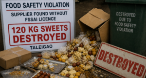 120 kg sweets destroyed in Taleigao after supplier found without FSSAI licence