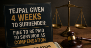 Tejpal given 4 weeks to surrender; fine to be paid to survivor as compensation