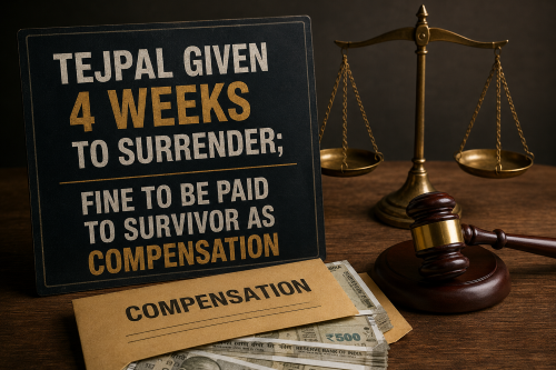 tejpal surrender