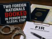 Two foreign nationals booked in Pernem for illegal stay