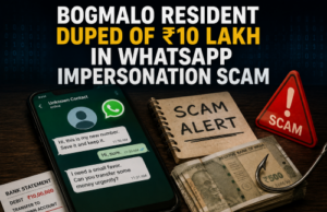 Bogmalo resident duped of ₹10 lakh in WhatsApp impersonation scam