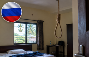 Russian national found hanging in rented room at Morjim