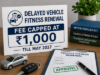 Delayed vehicle fitness renewal fee capped at ₹1,000 till May 2027