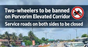 Two-wheelers to be barred from Porvorim flyover; service-road access to close temporarily for all vehicles: Kamat
