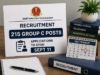Staff Selection Commission announces recruitment for 215 Group C posts; applications to open Sept 11