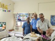IAF honours Retired Wing Commander Cecil Barretto on