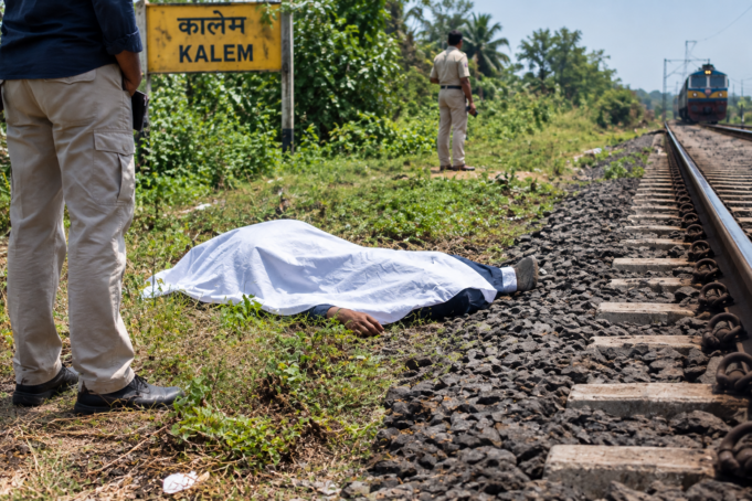 Unidentified man suspected to have been hit by train near Kalem