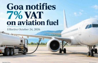 VAT on aviation turbine fuel reduced from 15 % to 7 % from October 24