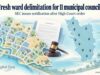 SEC issues fresh ward delimitation notification for 11 municipal councils after High Court order