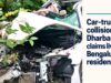 Car-truck collision at Dharbandora claims lives of two Bengaluru residents