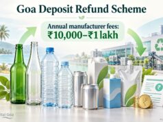 Manufacturers to pay turnover-based annual fees under Goa’s Deposit Refund Scheme