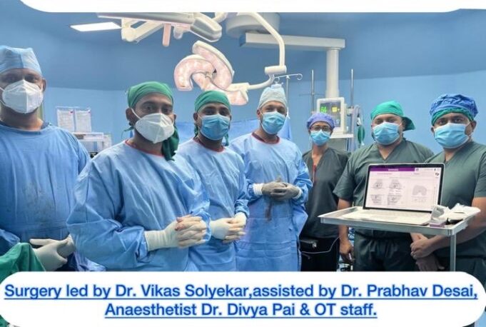 Asilo performs Goa’s first AI-assisted knee replacement in a government hospital