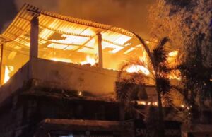 Police register case against unknown person over Vasco market fire