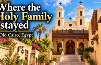 Visit to the church where the Holy Family is believed to have stayed in Cairo