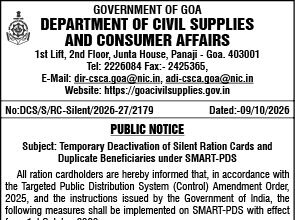 Ration cards unused for six months to face deactivation